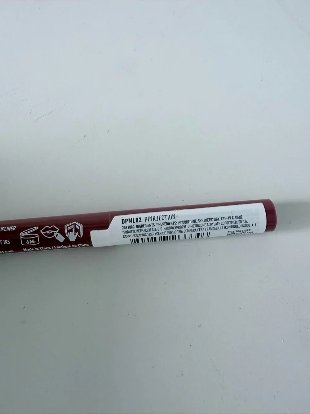 NYX Duck Plump Retractable Plumping Lip Liner in Pink Jection